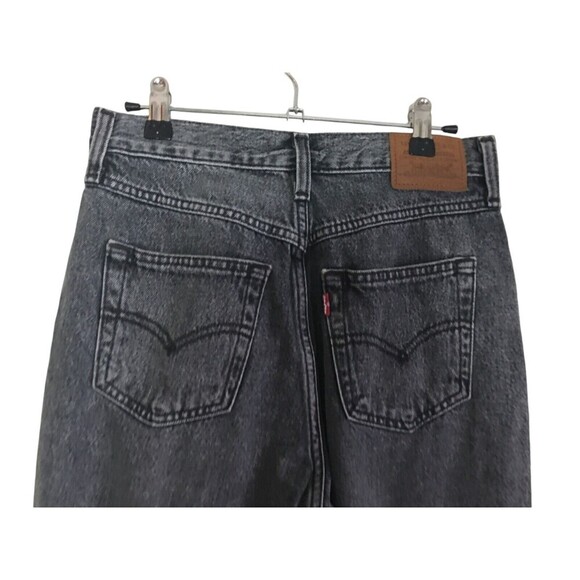 Levi's Premium Jeans Women's Size 27 Gray 80's Mom Jean Cotton - Picture 5 of 10